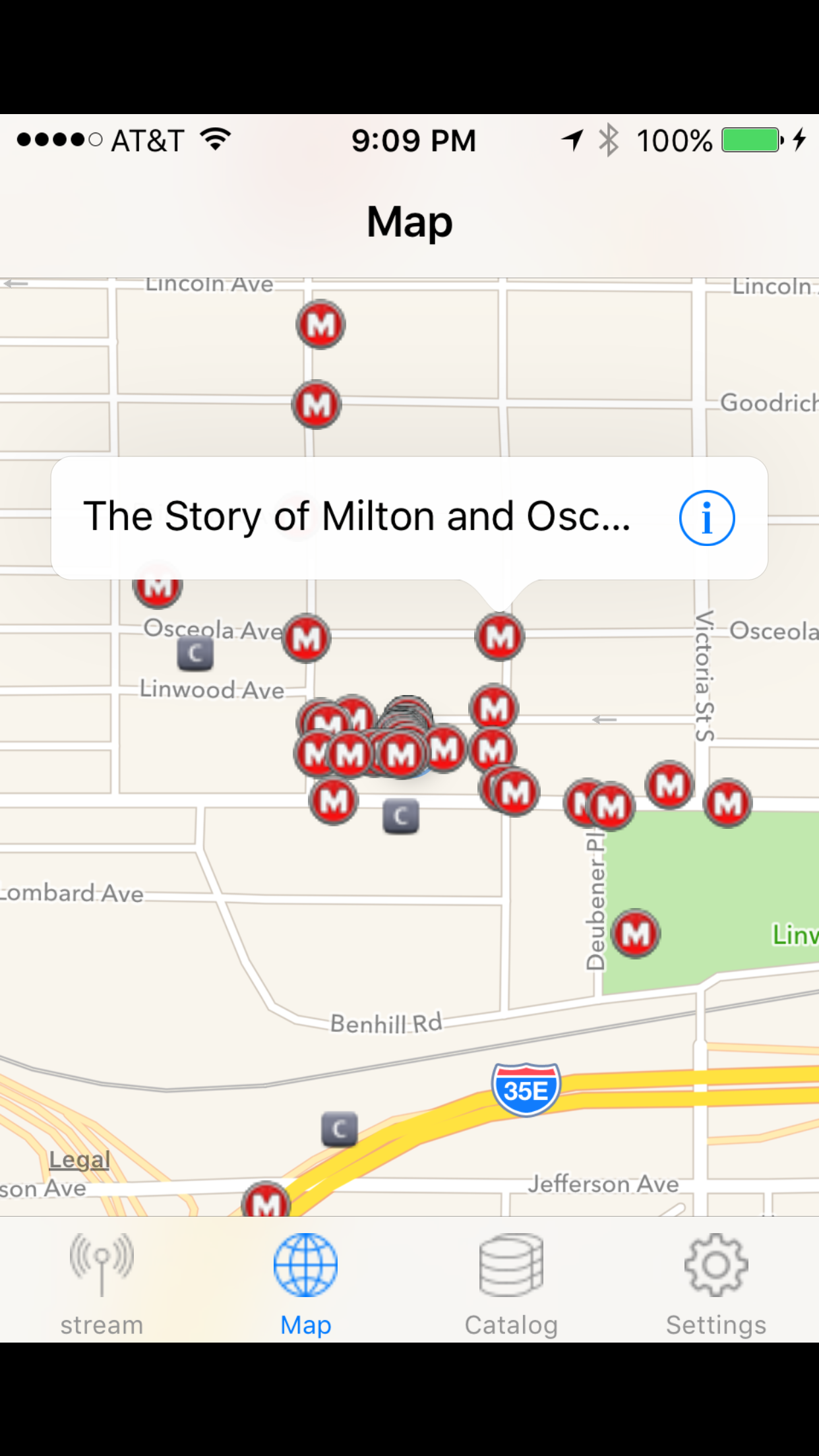 map of linwood_school page